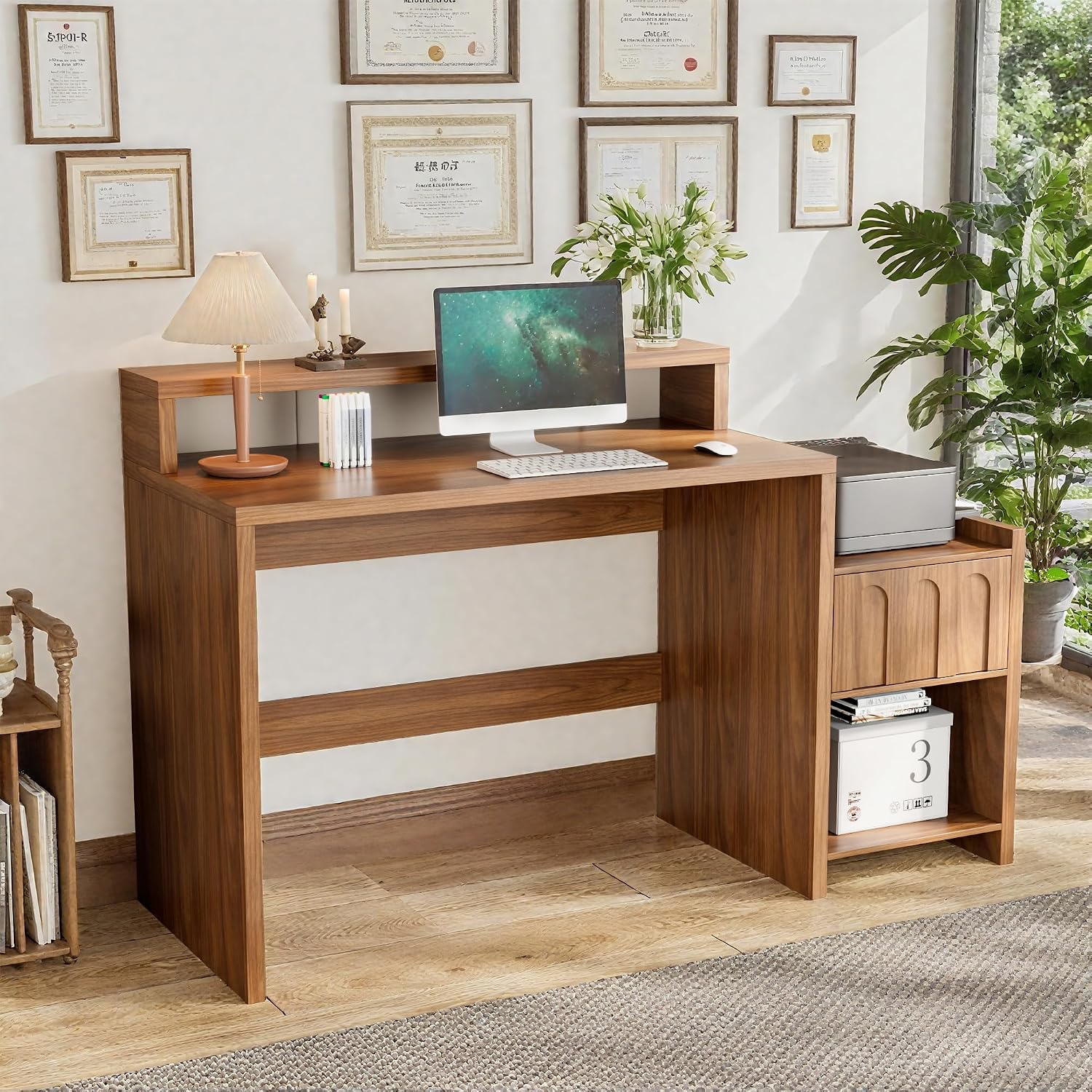Home Office Work Table - Mesa Executiva de 60 Polegadas com
