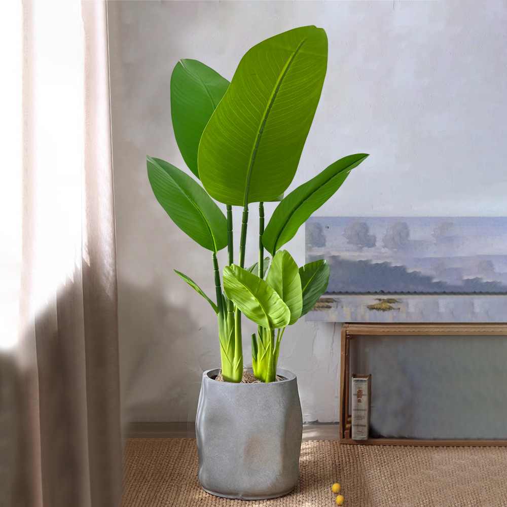 Home Office Layout - Planta Artificial de 37/77cm, Árvore de