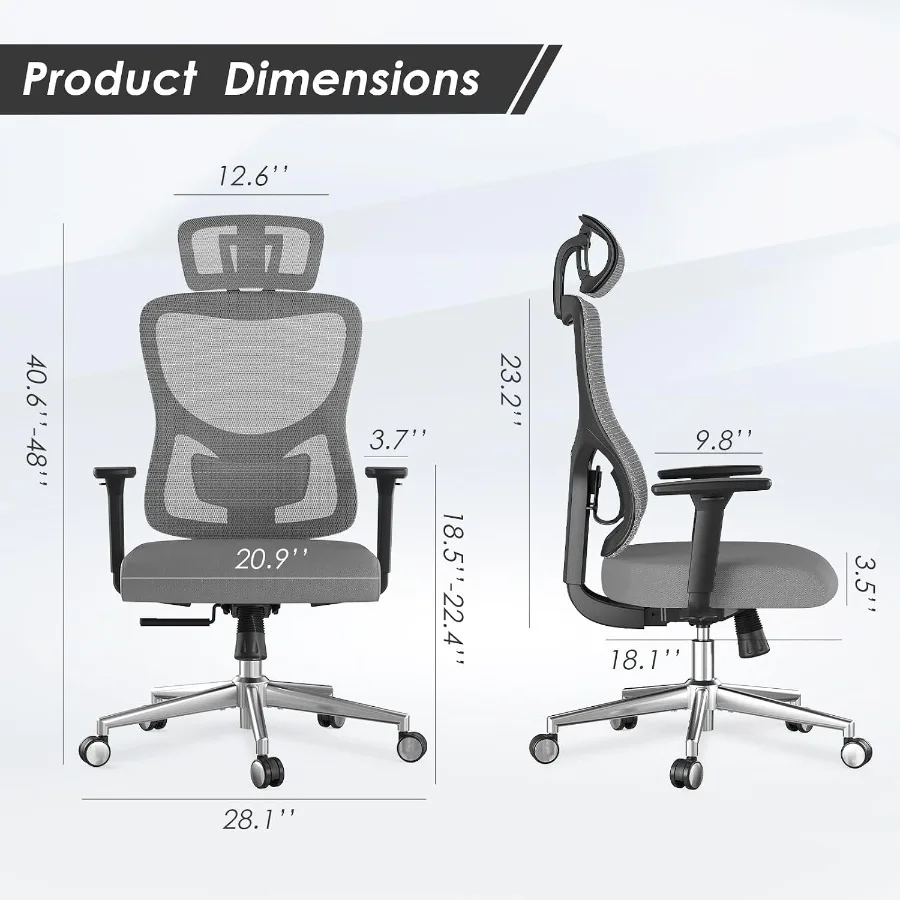Cadeira de escritório ergonómi - Ergonomic Office Chair avaliação e preço