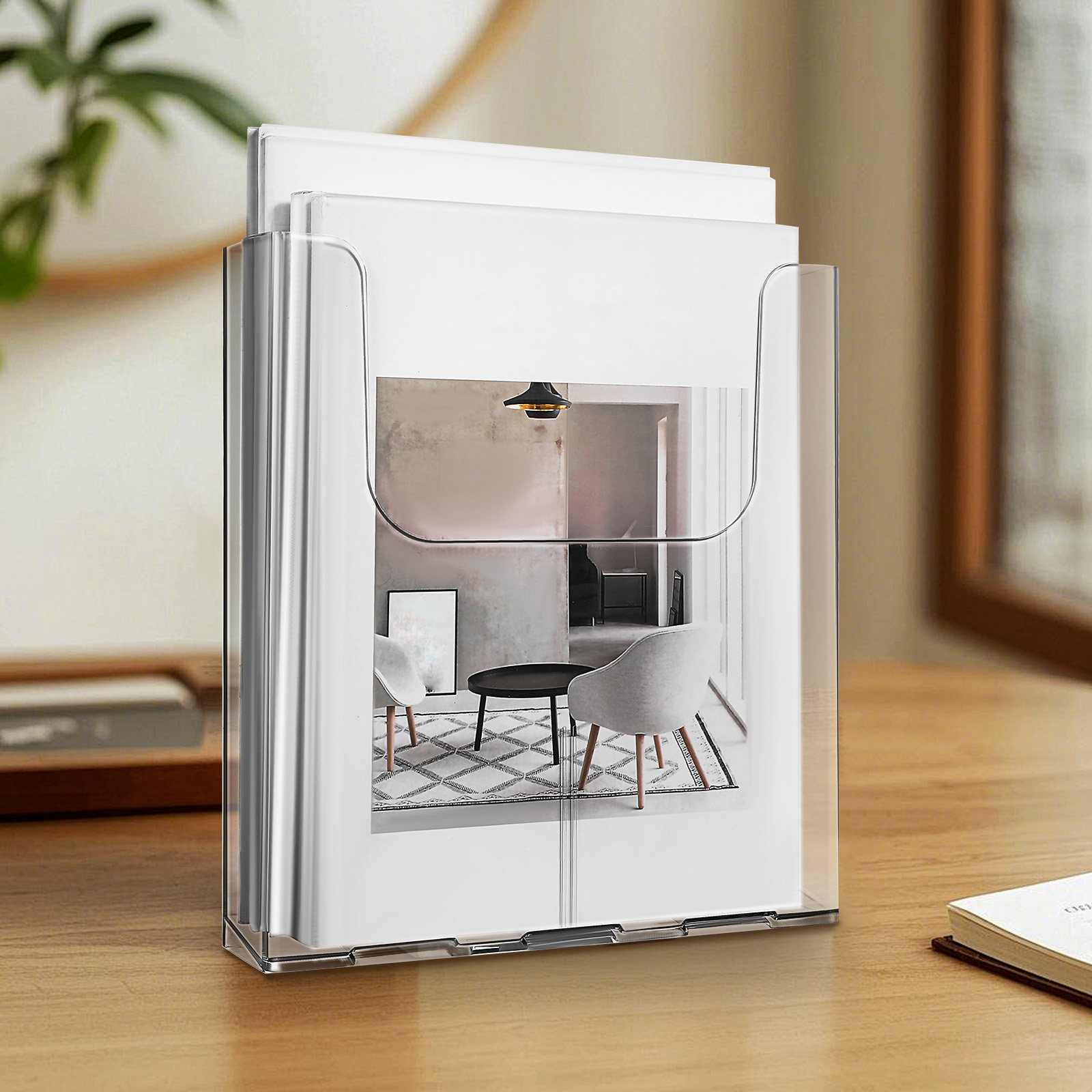 4 unidades de suporte de pared - Document Holder Stand avaliação e preço