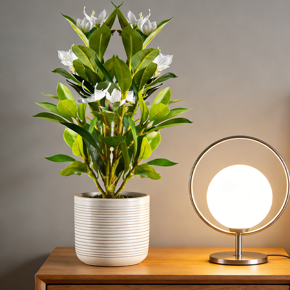 Flores Artificiais de Azaleia  - Home Office Layout avaliação e preço