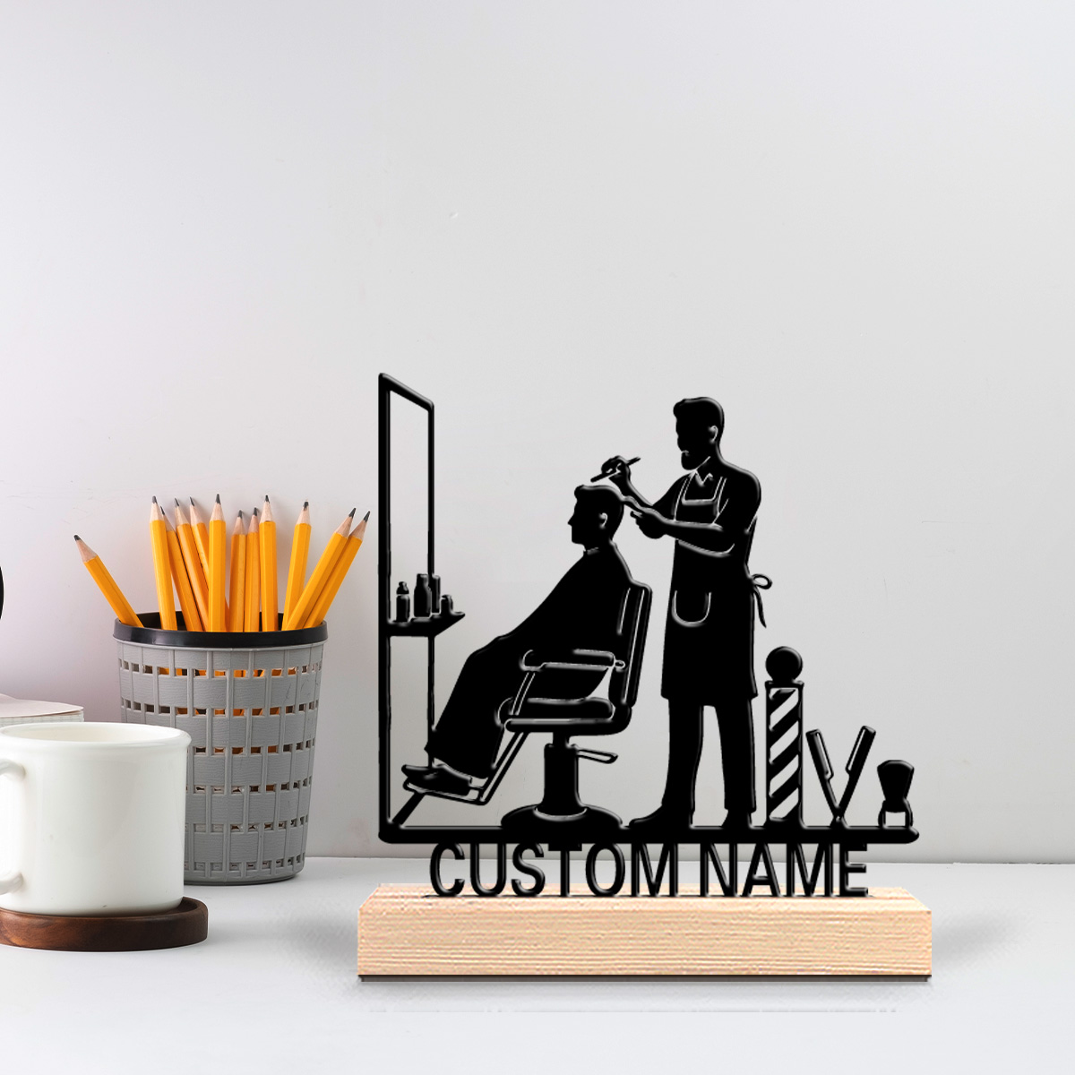1 peça de Decoração de Mesa Pe - Home Office Logo avaliação e preço
