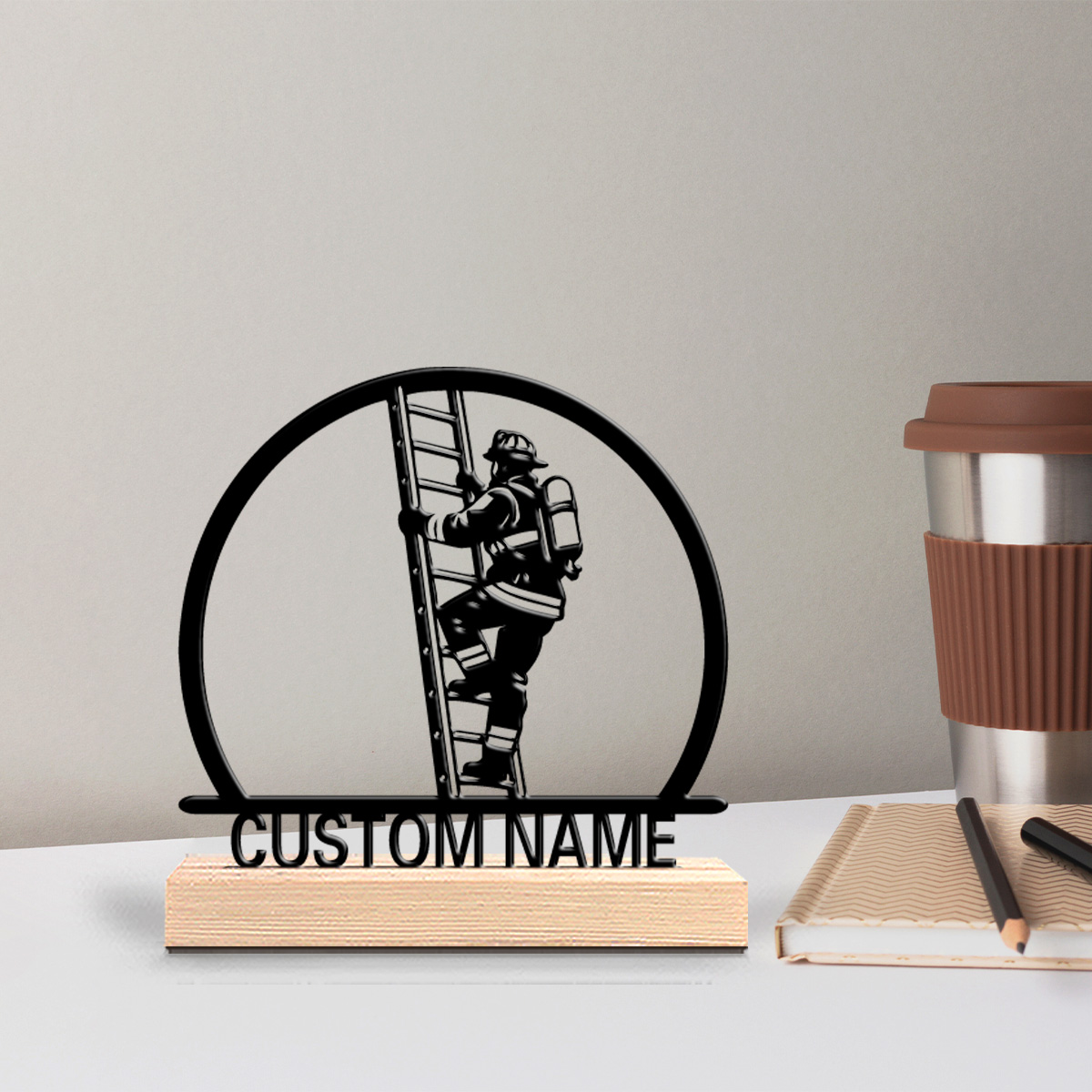 1 peça de estátua de metal per - Home Office Logo avaliação e preço