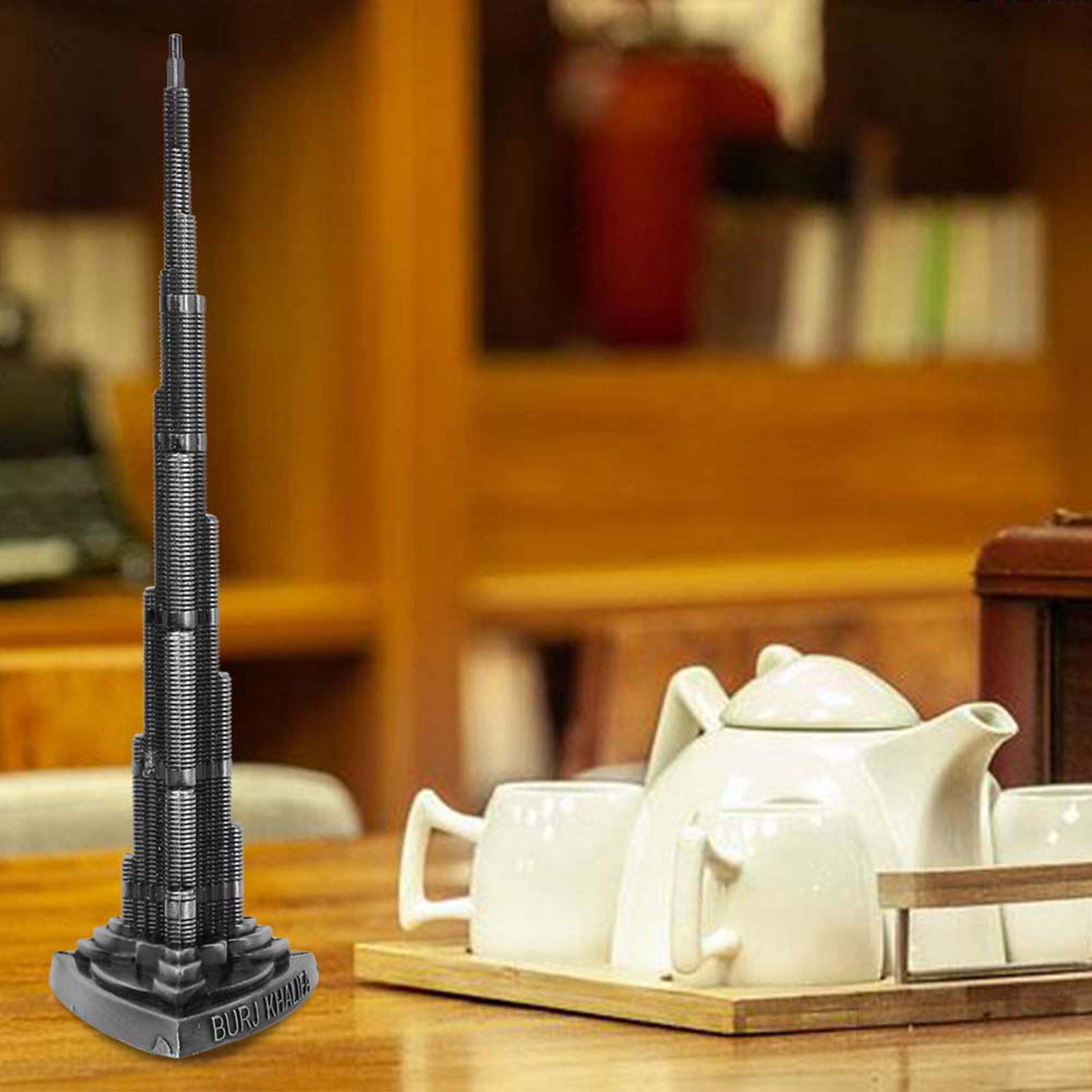 Modelo em miniatura da Torre B - Home Office Dubai avaliação e preço