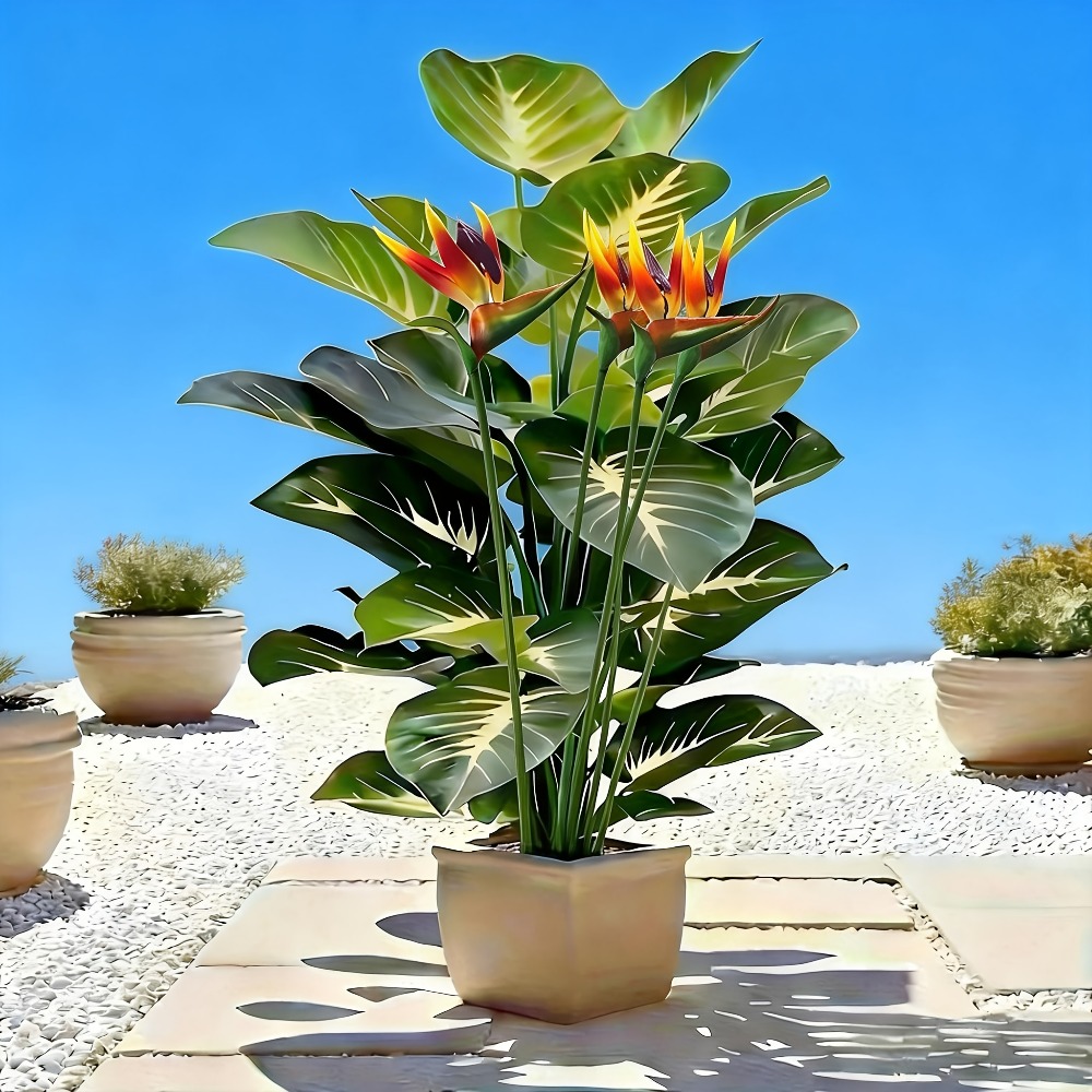 Plantas Artificiais de Ave do  - Home Office Layout avaliação e preço