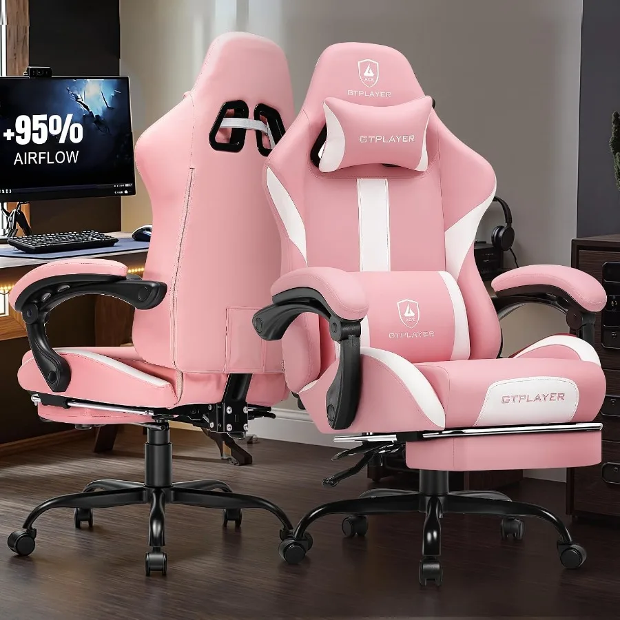 Cadeira de jogos com apoio par - Ergonomic Office Chair avaliação e preço