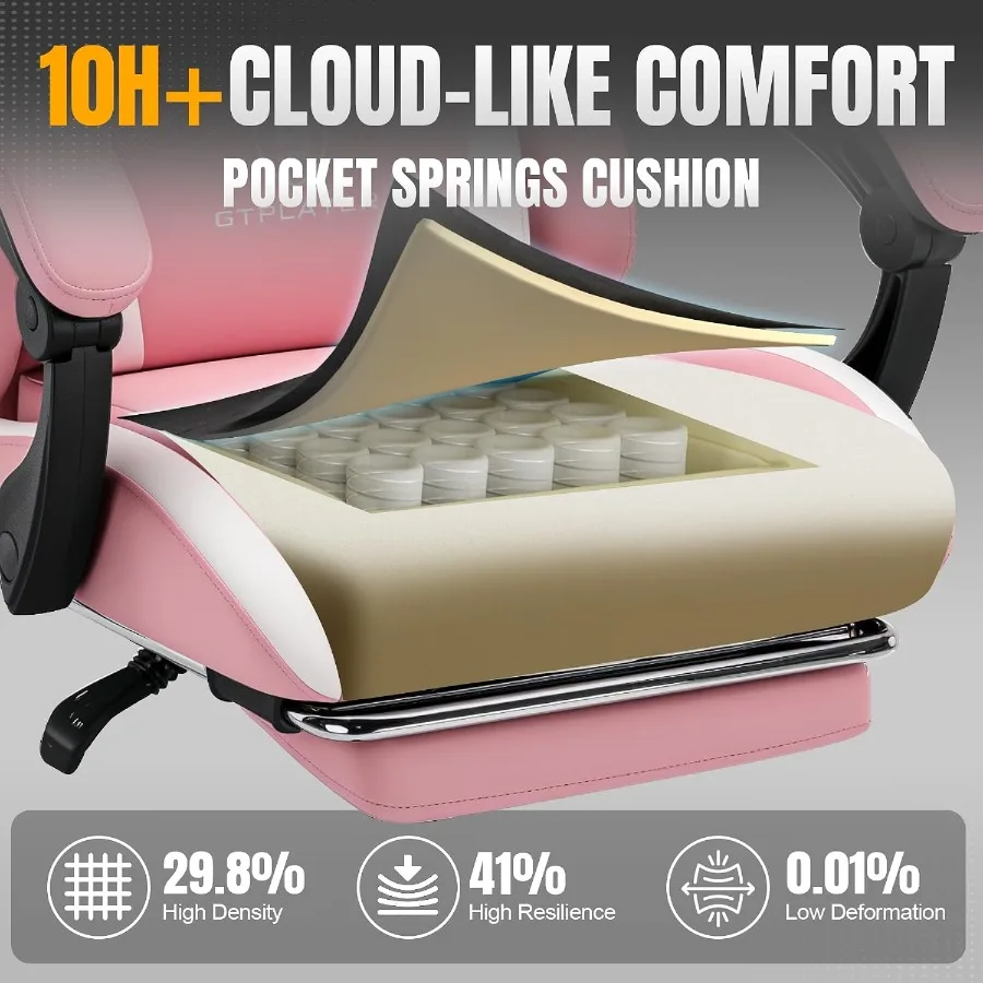 Cadeira de jogos com apoio par - Ergonomic Office Chair avaliação e preço