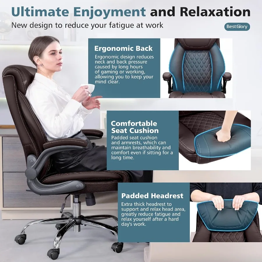 Cadeira de escritório executiv - Ergonomic Office Chair avaliação e preço