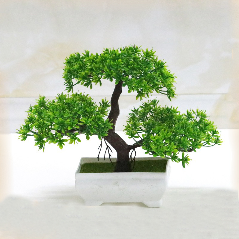 Bonsai artificial plástico biô - Home Office Layout avaliação e preço
