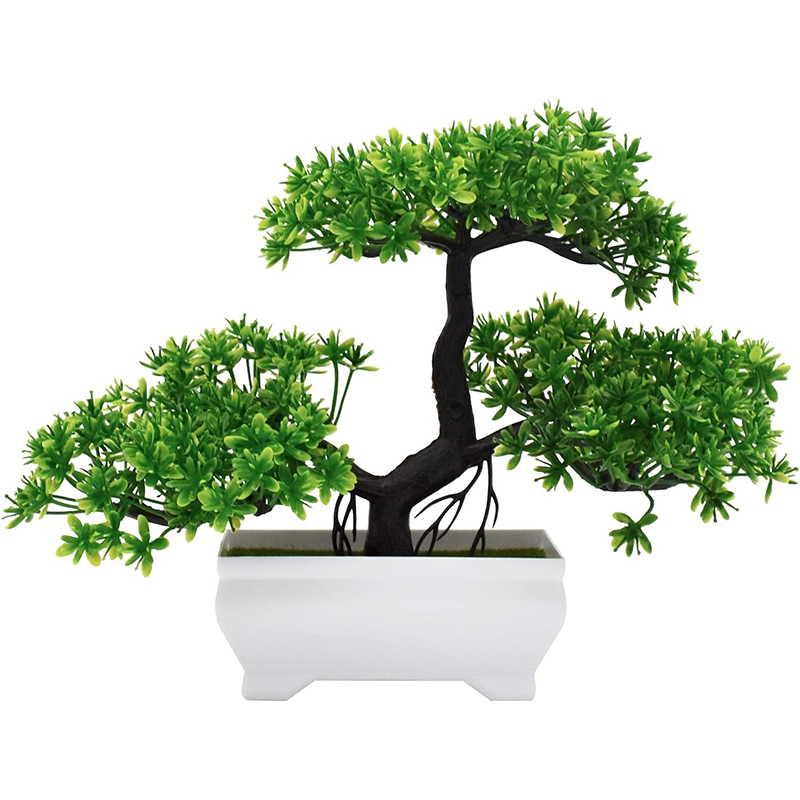 Bonsai artificial plástico biô - Home Office Layout avaliação e preço